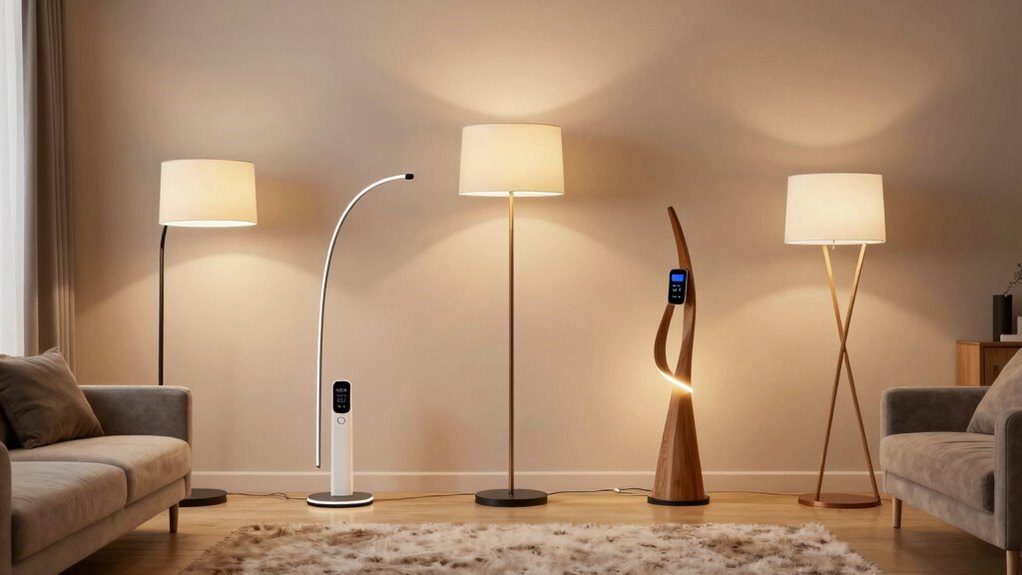 2026 stylish smart floorlamps