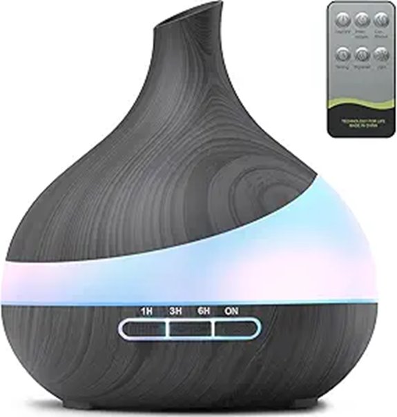 500ML Aroma Diffuser with Remote & LED Light