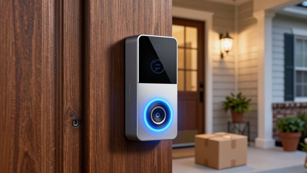 ai powered doorbell greets visitors