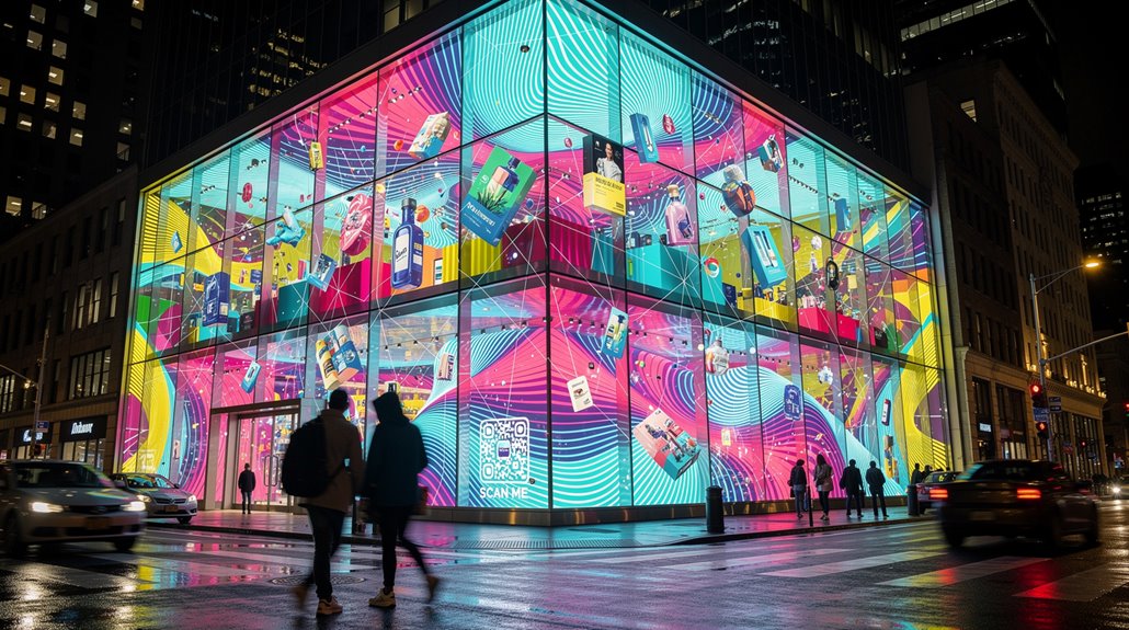 augmented reality storefront art