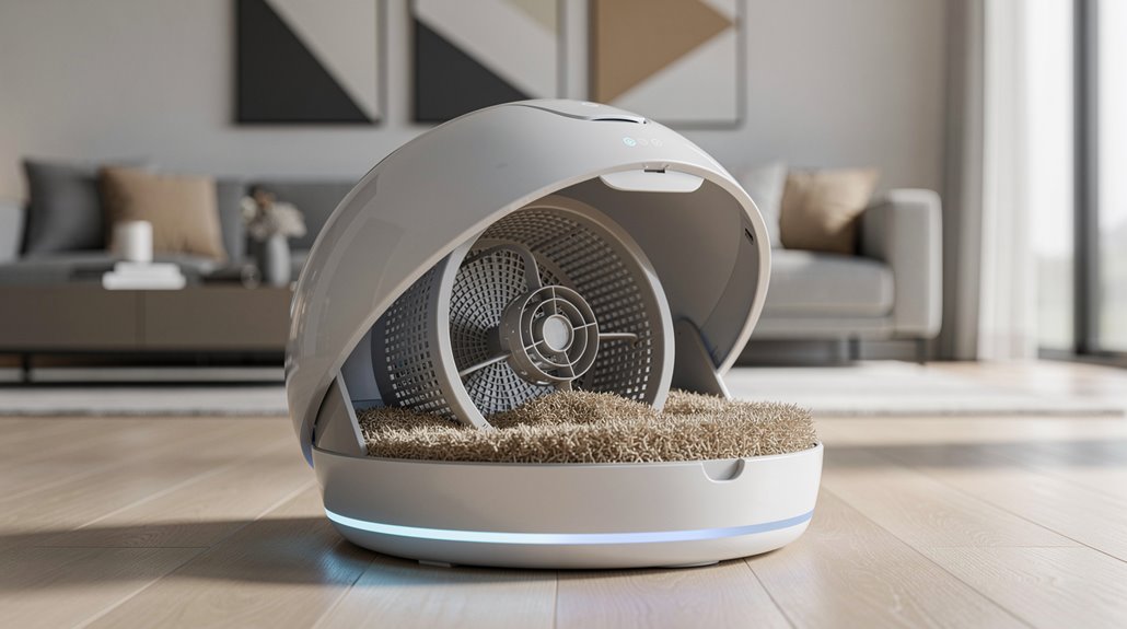 automated cat litter box