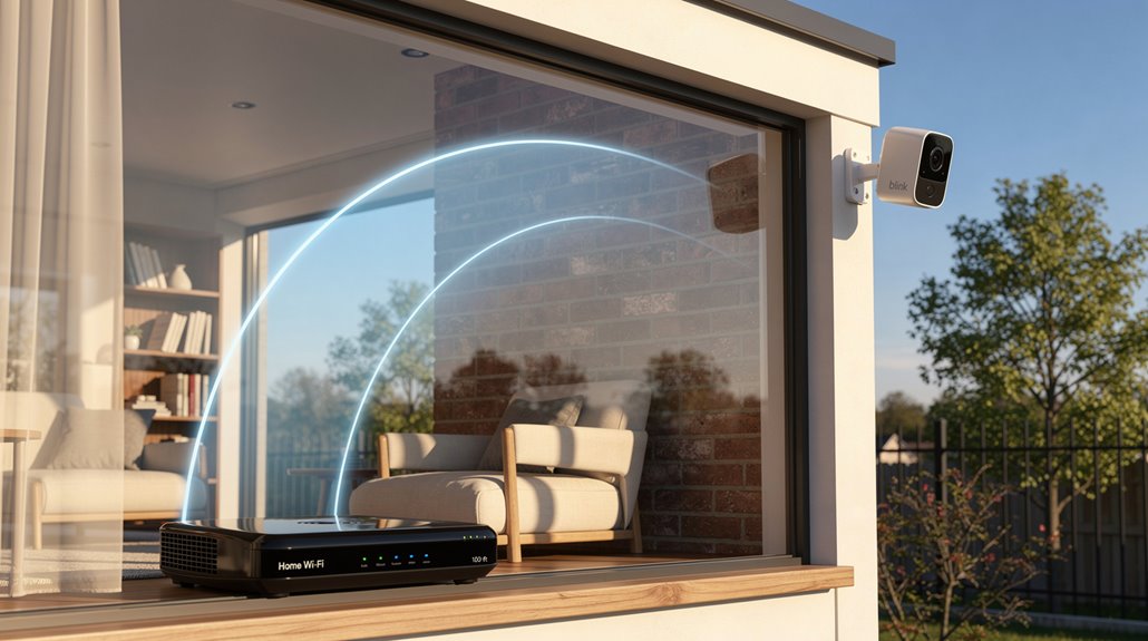 blink camera distance limit