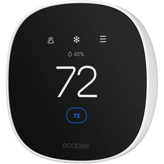 ecobee Smart Thermostat Essential Wi-Fi Voice Control