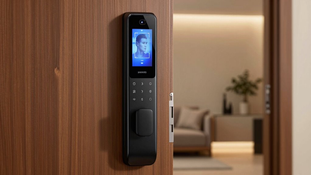 facial recognition smart lock