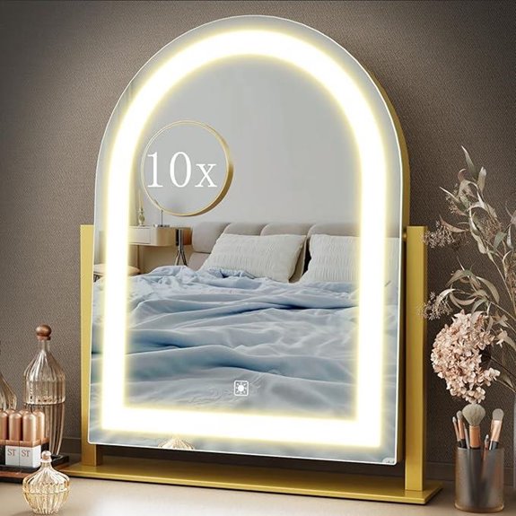 Lighted Hollywood Vanity Mirror with LED Lights