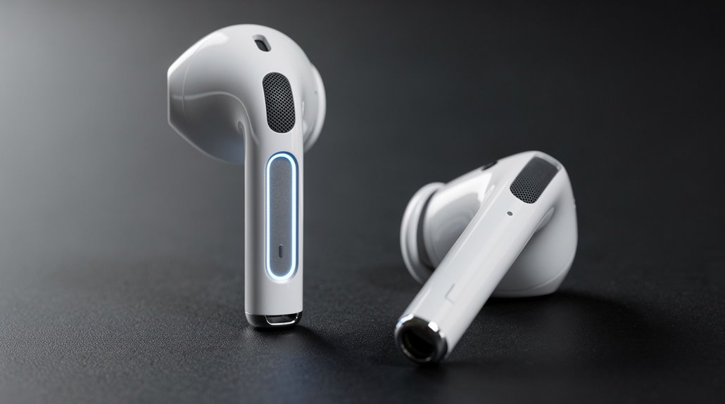 location of airpods sensor