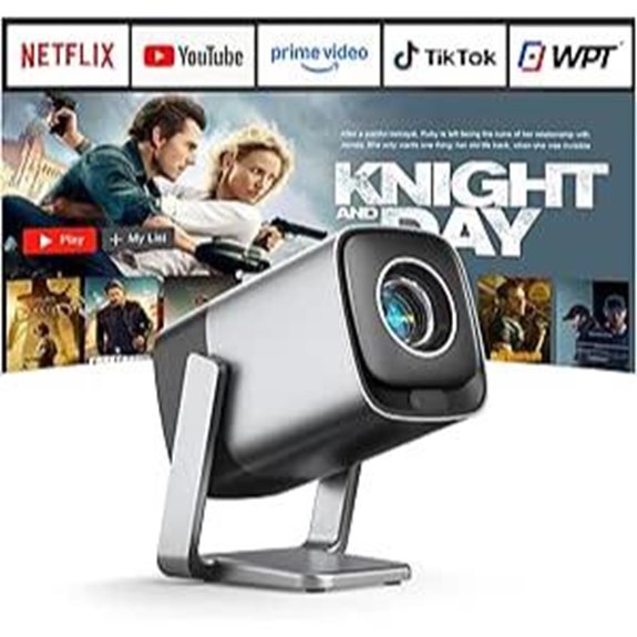 XuanPad Mini 4K Smart Projector with WiFi & Bluetooth