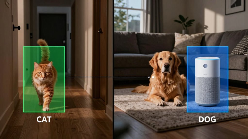 nest cameras differentiate pets