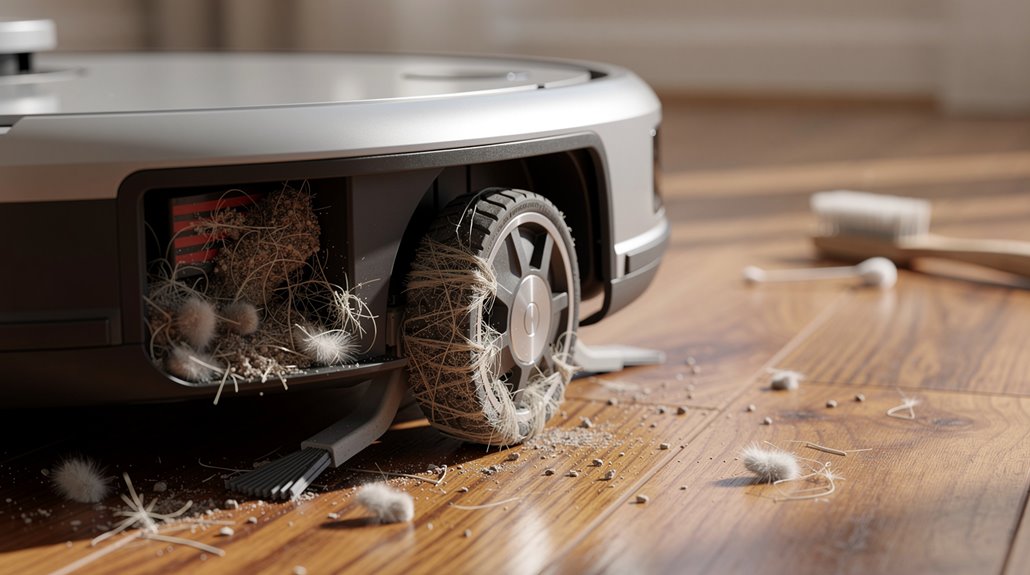 robot vacuum stopping issues