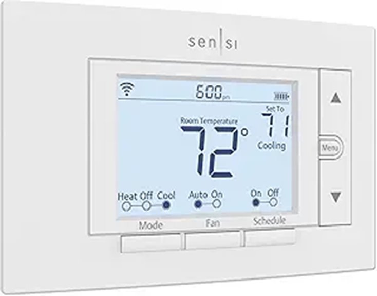 Sensi Smart Thermostat Wi-Fi Alexa Compatible ST55