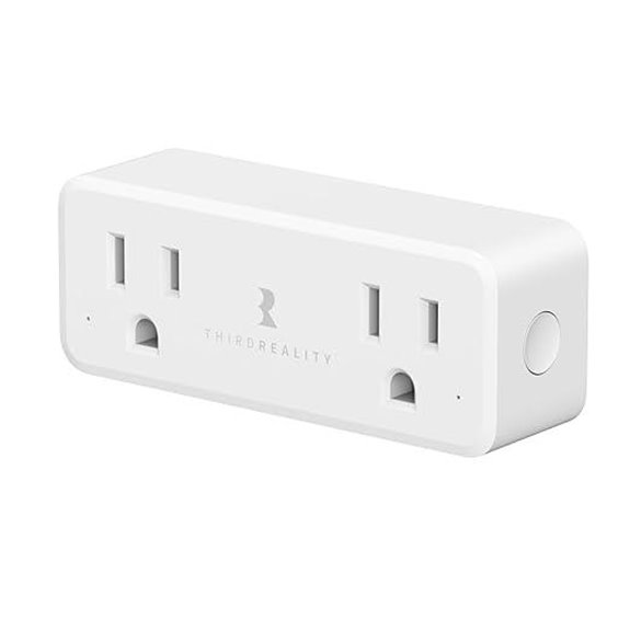 THIRDREALITY Smart Dual Plug Zigbee Outlet