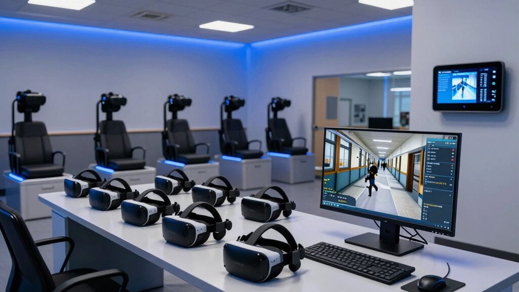 virtual reality shooter training