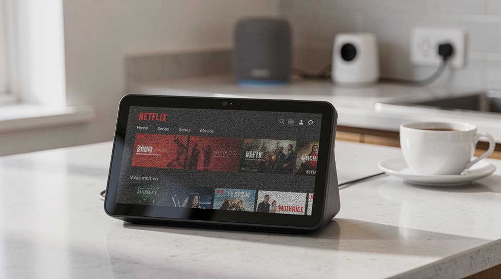 watch netflix on echo show