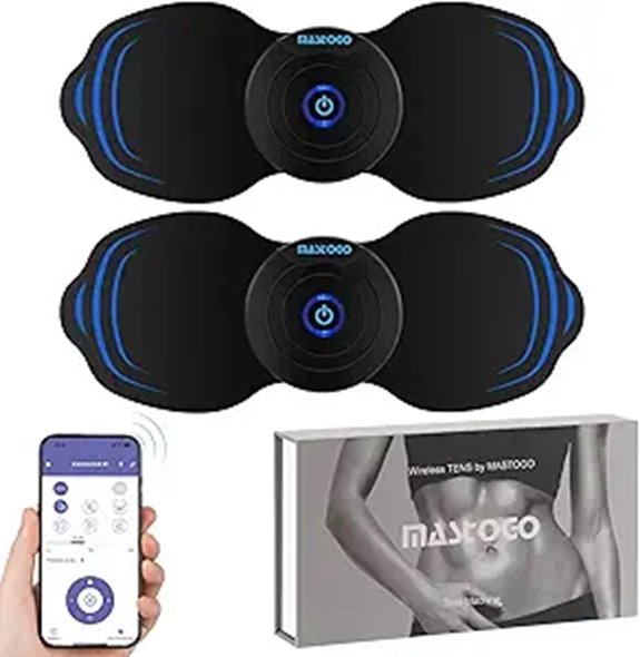 Wireless Tens Unit Muscle Stimulator with Bluetooth App