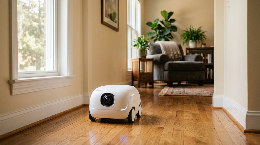 face recognizing fall detection robot