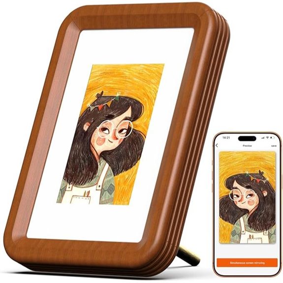 4.26-inch NFC e-Ink Digital Photo Frame with App