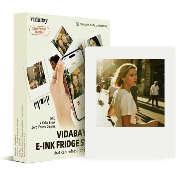 NFC E-Ink Digital Photo Frame with Phone Control