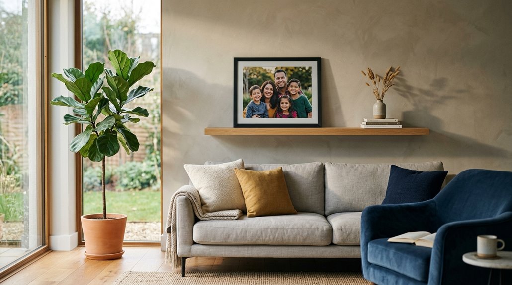 stylish e ink photo frames