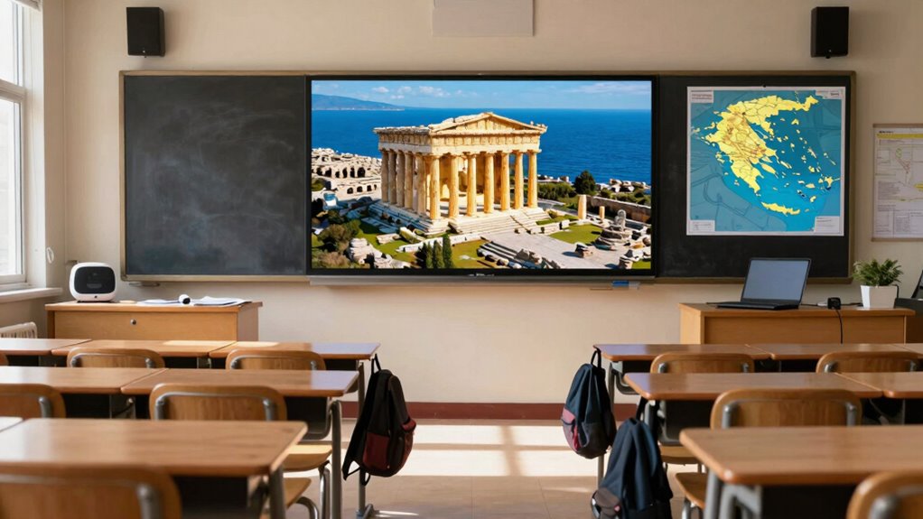 virtual greece replaces field trips